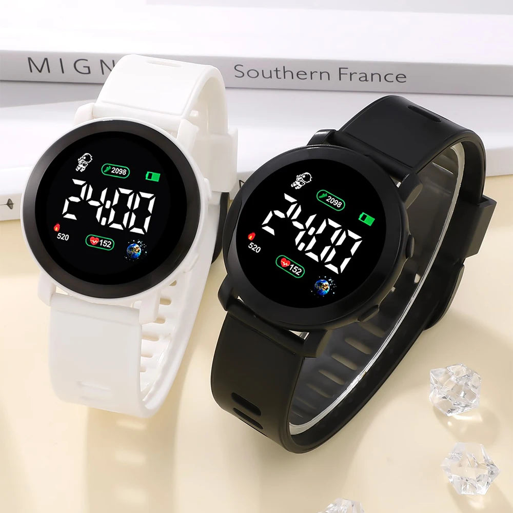 Couple Watches LED Digital Watch for Men Women Sports Army Military Silicone Watch Electronic Clock Hodinky Reloj Hombre - Gym&Gadgets