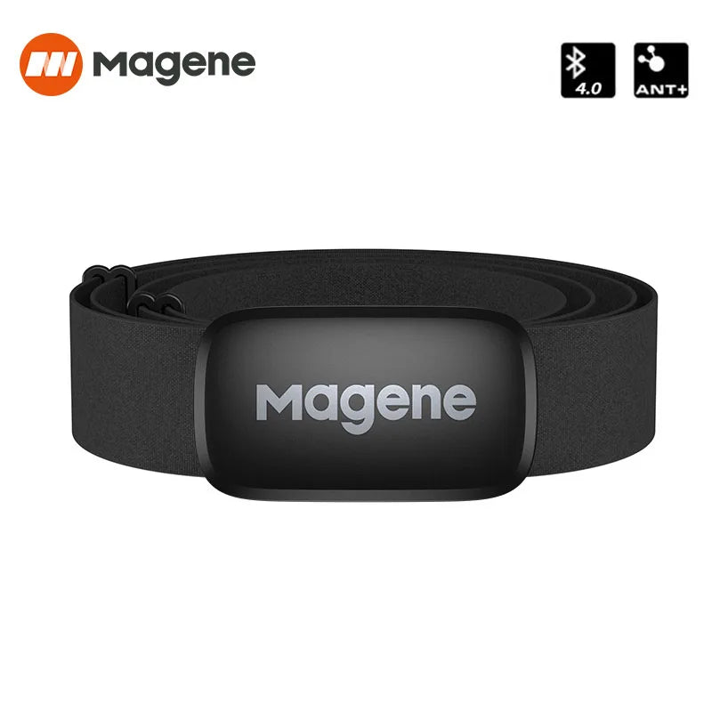 Magene Mover H64 Heart Rate Sensor Dual Mode ANT Bluetooth With Chest Strap Cycling Computer Bike forWahoo Garmin Sports Monitor - Gym&Gadgets