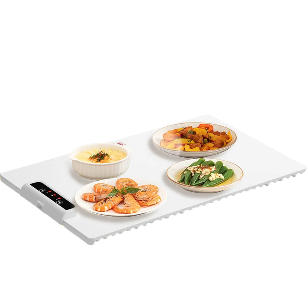 Electric Warming Tray with Adjustable Temperature.