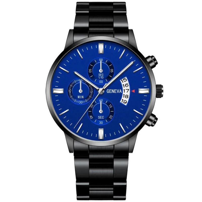 New Fashion Mens Sports Watches Luxury Calendar Quartz Wristwatch Business Watches Man Clock Relogio Masculino Reloj Hombre - Gym&Gadgets