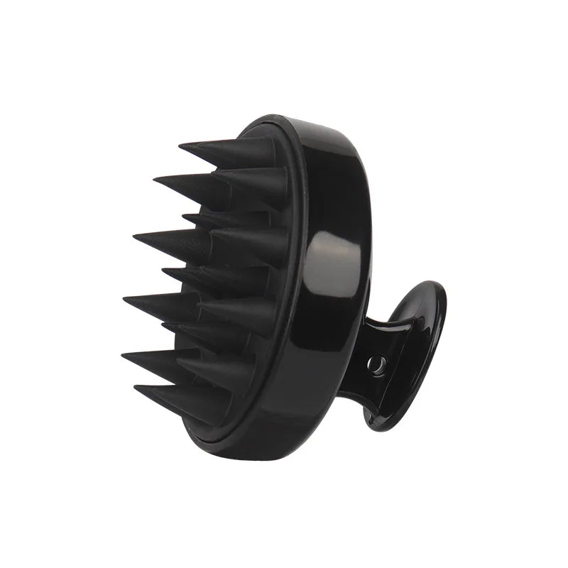 Silicone Shampoo Brush Head Scalp Massage Comb Hair Washing.