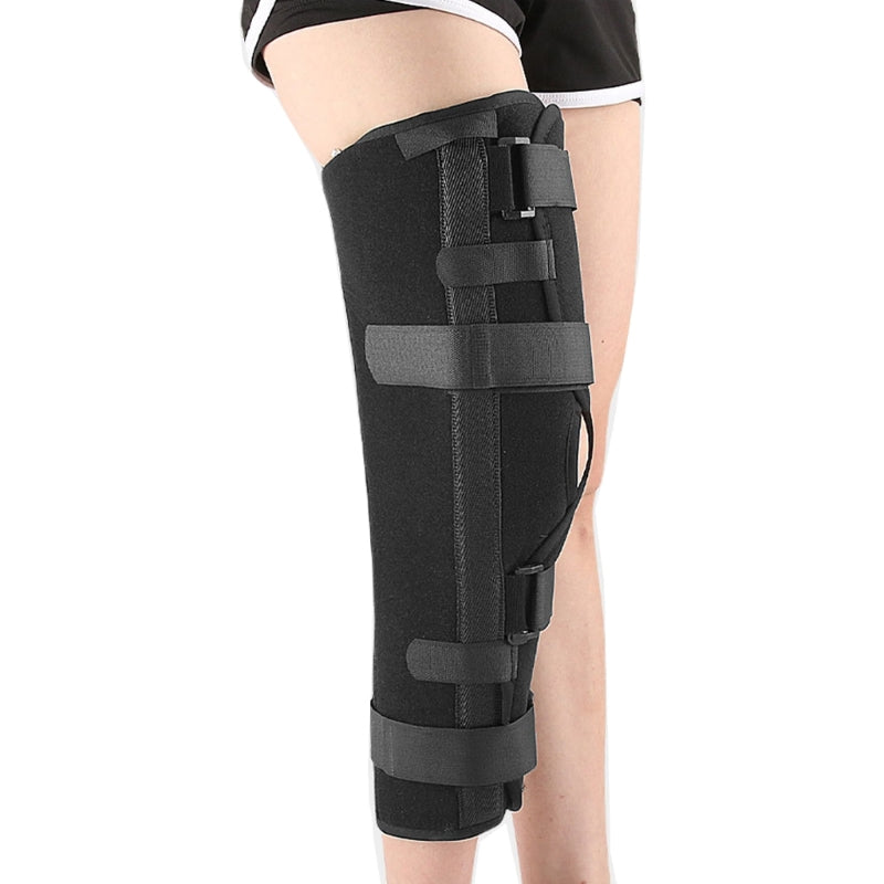 Knee Immobilizer Brace Breathable Knee Brace & Stabilizer Full Leg Support Brace for Surgery Recovery, Knee Injury Dropshipping - Gym&Gadgets