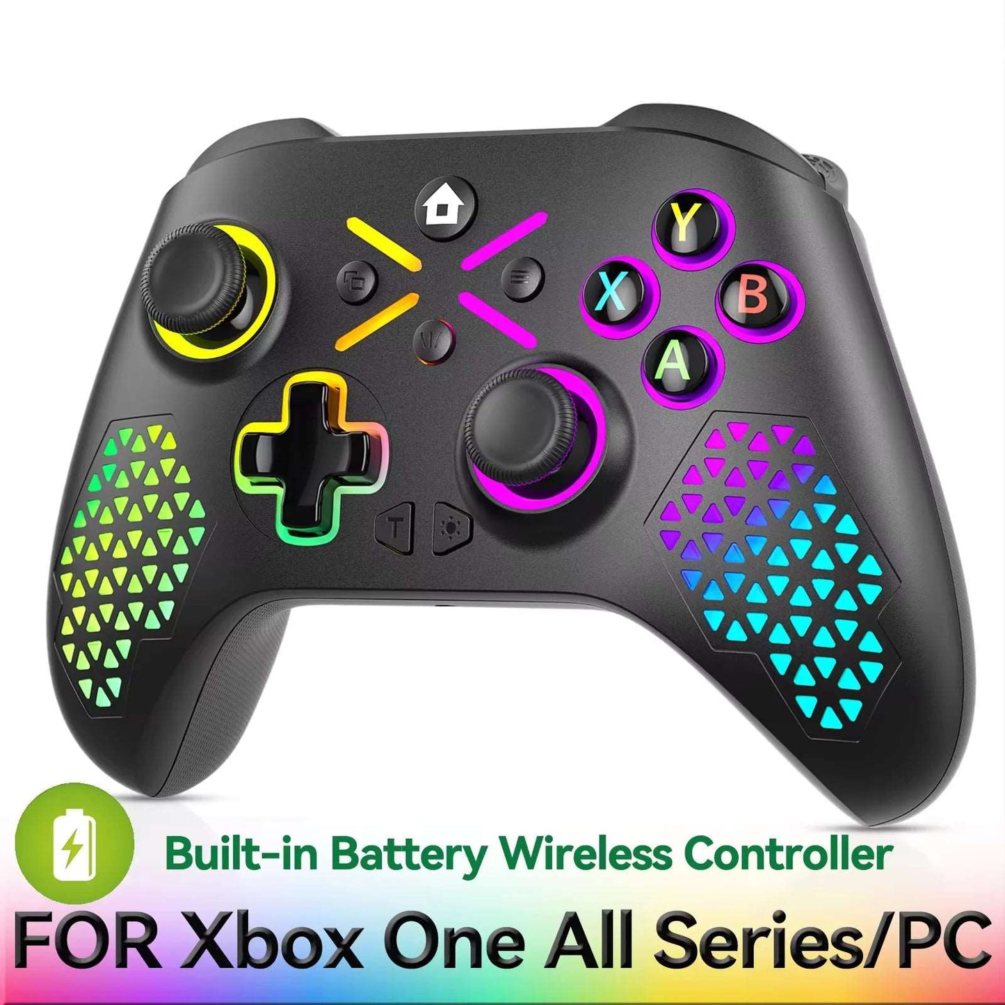 2.4G Wireless Gamepad For Xbox One ,Xbox Seris S ,Xbox Series X Console Win10 Dual Vibra With Six Axis Gyroscope Game Controller - Gym&Gadgets