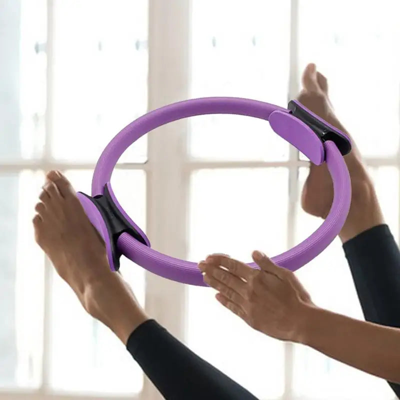 Pilates Ring 15-Inch Yoga And Pilates Ring Equipment Adductor Exerciser Pilates Accessories Thigh Exercise Gear For Inner Thigh - Gym&Gadgets