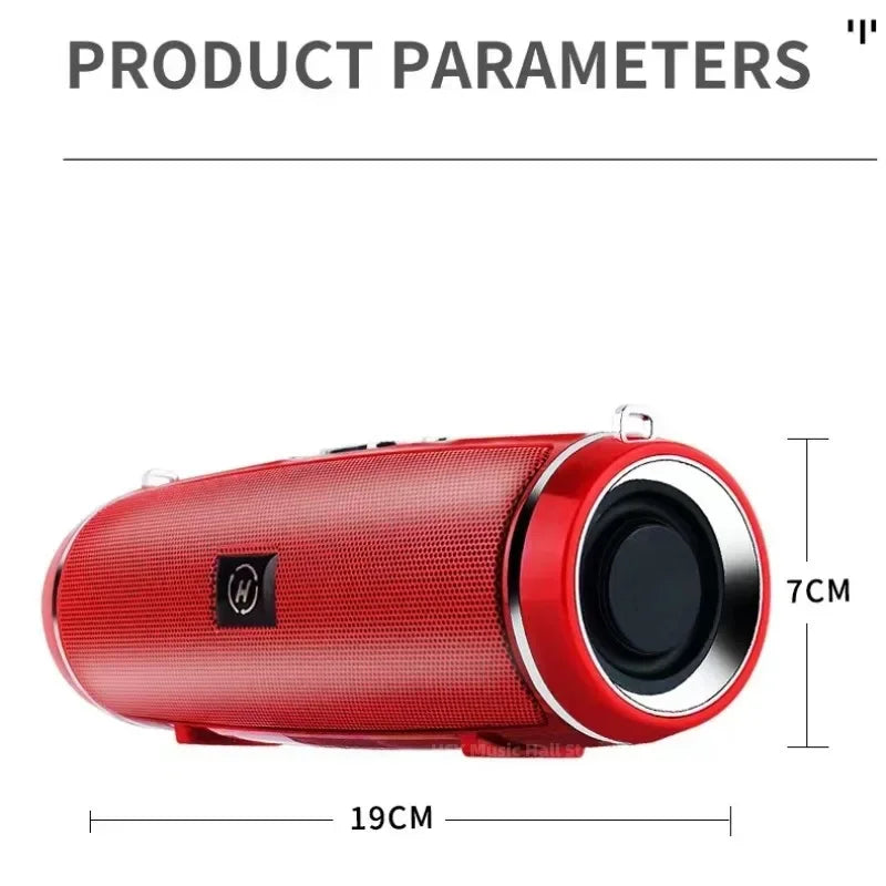 200W High-power Bluetooth Speakers Portable Outdoor subwoofer 6D Surround sound system support TWS/FM/voice call caixa de som - Gym&Gadgets