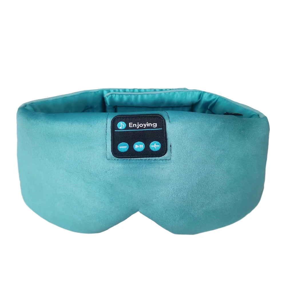 Sleeping Headphones Bluetooth Eye Mask for Women Men, Wireless Music Blackout Masks.