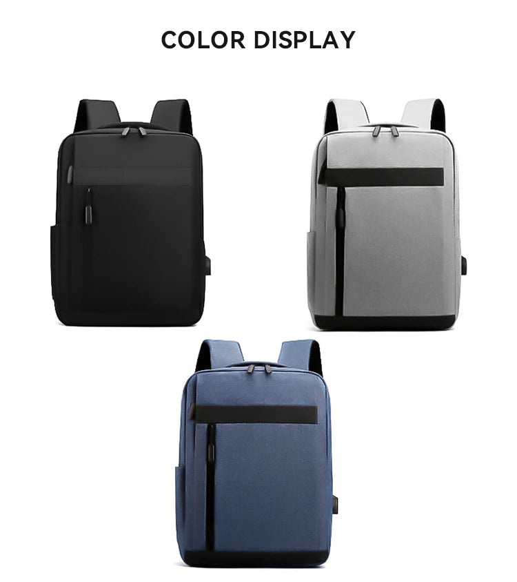 Business Laptop Backpack Large Capacity Multifunctional Usb Charging Waterproof Film Backbag Casual Shoulder Bag For Men - Gym&Gadgets