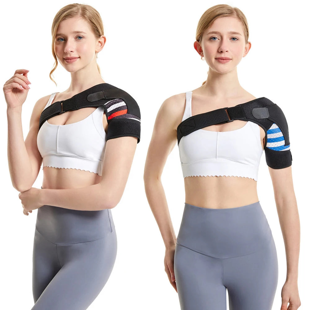 Shoulder Brace for Torn Rotator Cuff, Shoulder Pain Relief, Support & Compression.