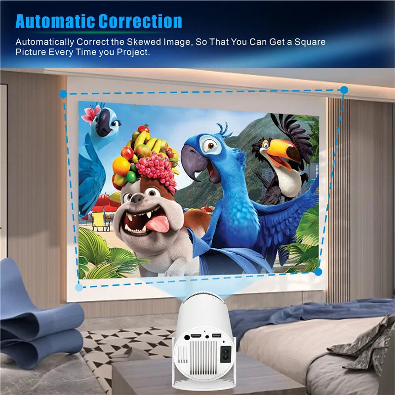 DITONG Hy300 PRO Projector 4K Android 1080P 1280*720P Full HD Home Theater.