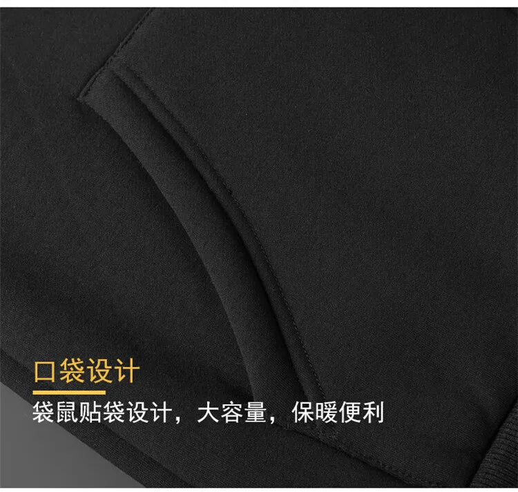 Winter Lambswool Coats Thicken Warm Jackets Long Sleeve Zipper Hoodies.