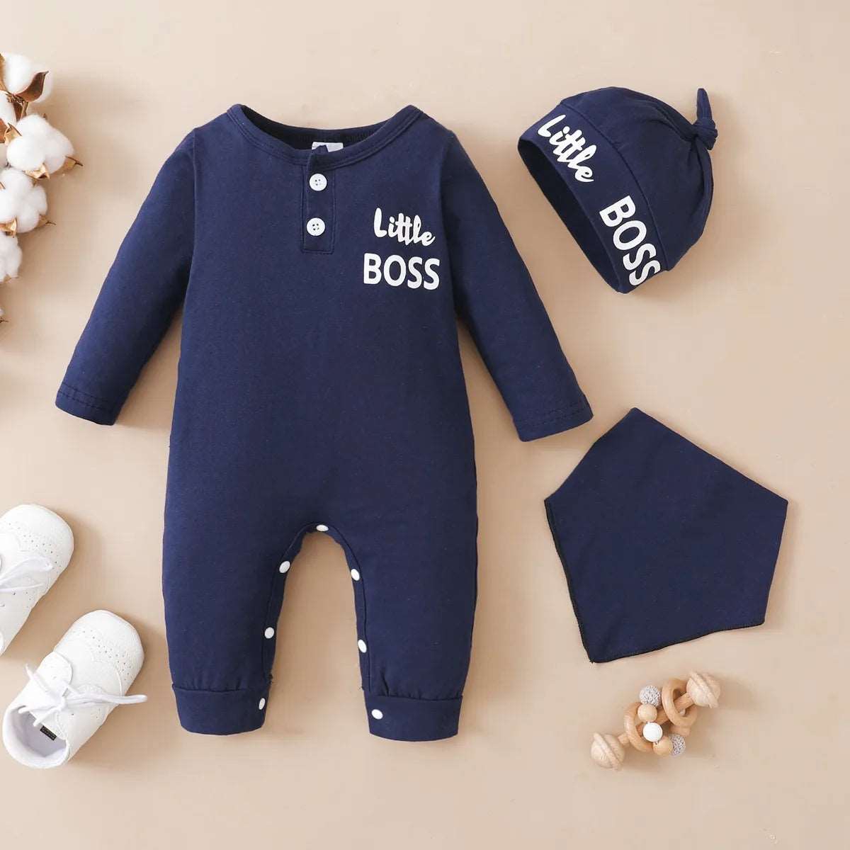 0-12 Months Newborn Baby Boy Bodysuit Toddler. - Gym&Gadgets