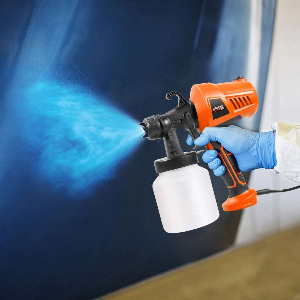 Electric Spray Gun 500W 110/220V High Power Paint Sprayer Home.