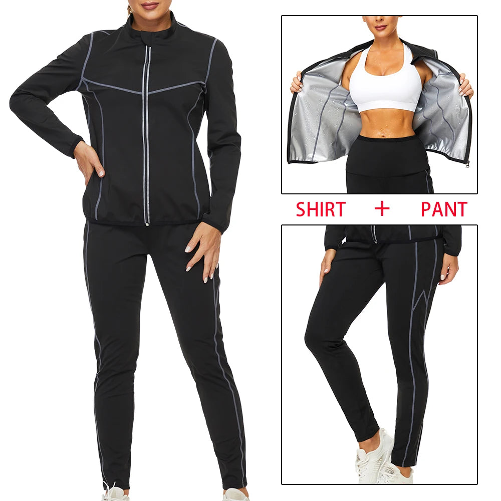 SEXYWG Women Sauna Suit for Weight Loss Sweat.