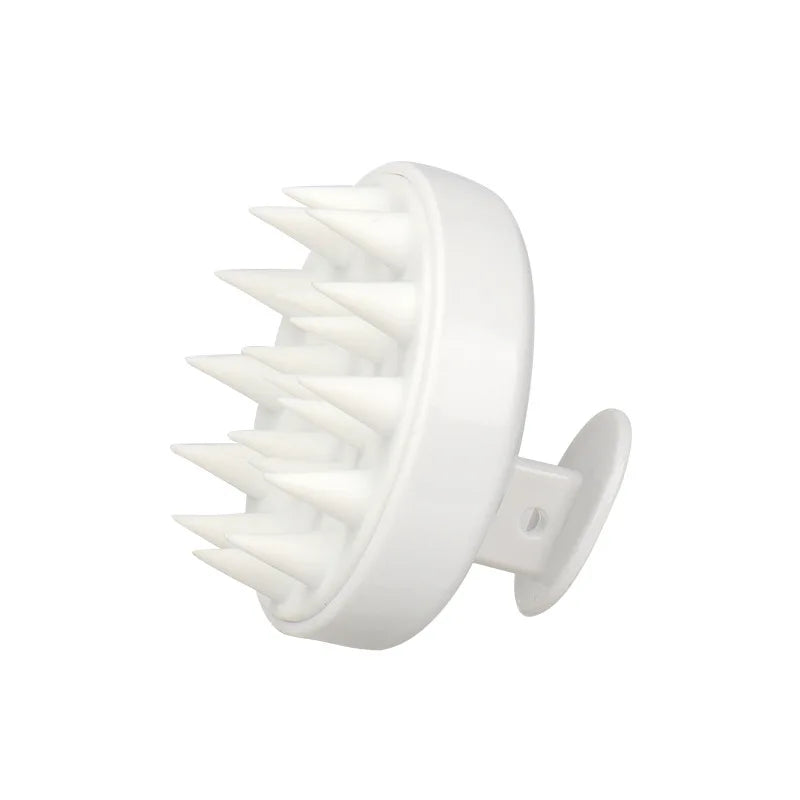 Silicone Shampoo Brush Head Scalp Massage Comb Hair Washing.