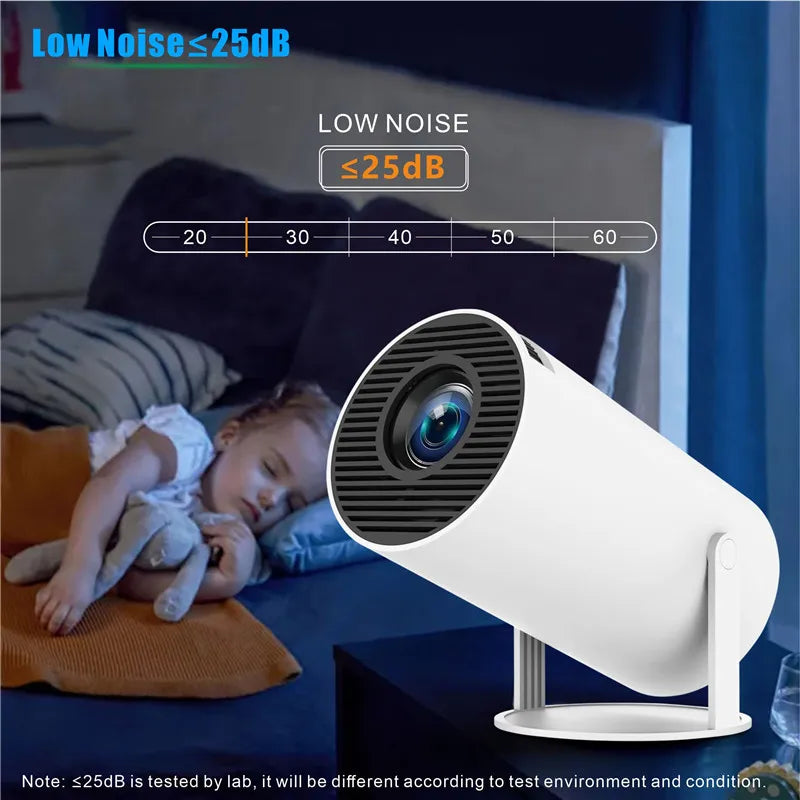 DITONG Hy300 PRO Projector 4K Android 1080P 1280*720P Full HD Home Theater.