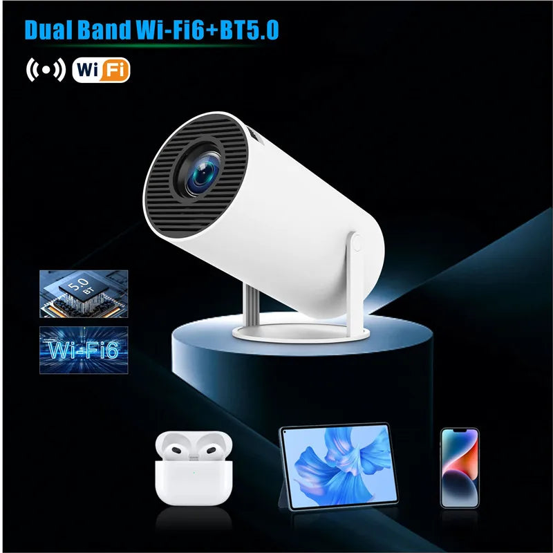 DITONG Hy300 PRO Projector 4K Android 1080P 1280*720P Full HD Home Theater.