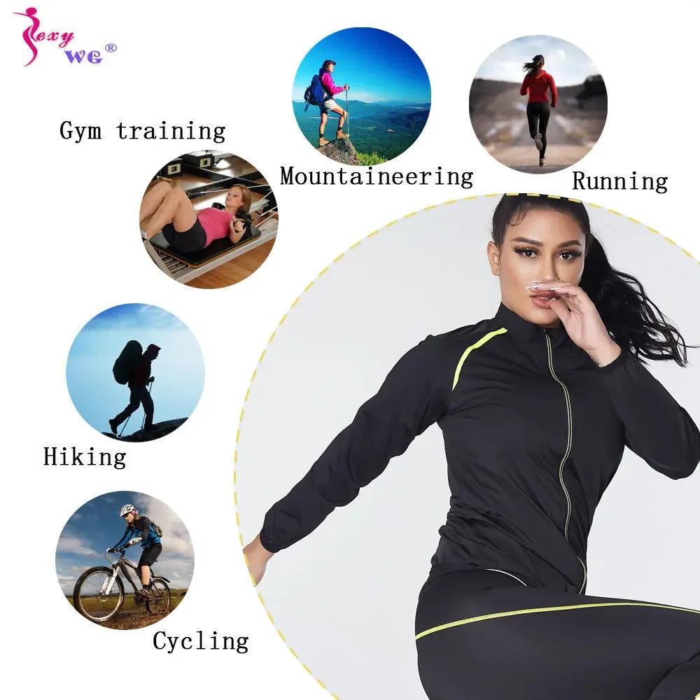 SEXYWG Women Sauna Suit for Weight Loss Sweat.