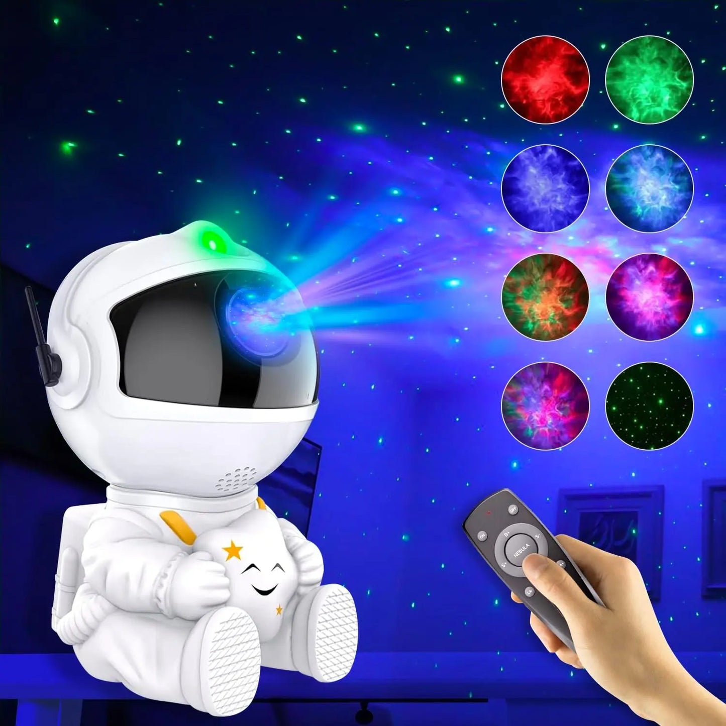 Galaxy Projector Led Night Light Star Projector Astronaut.