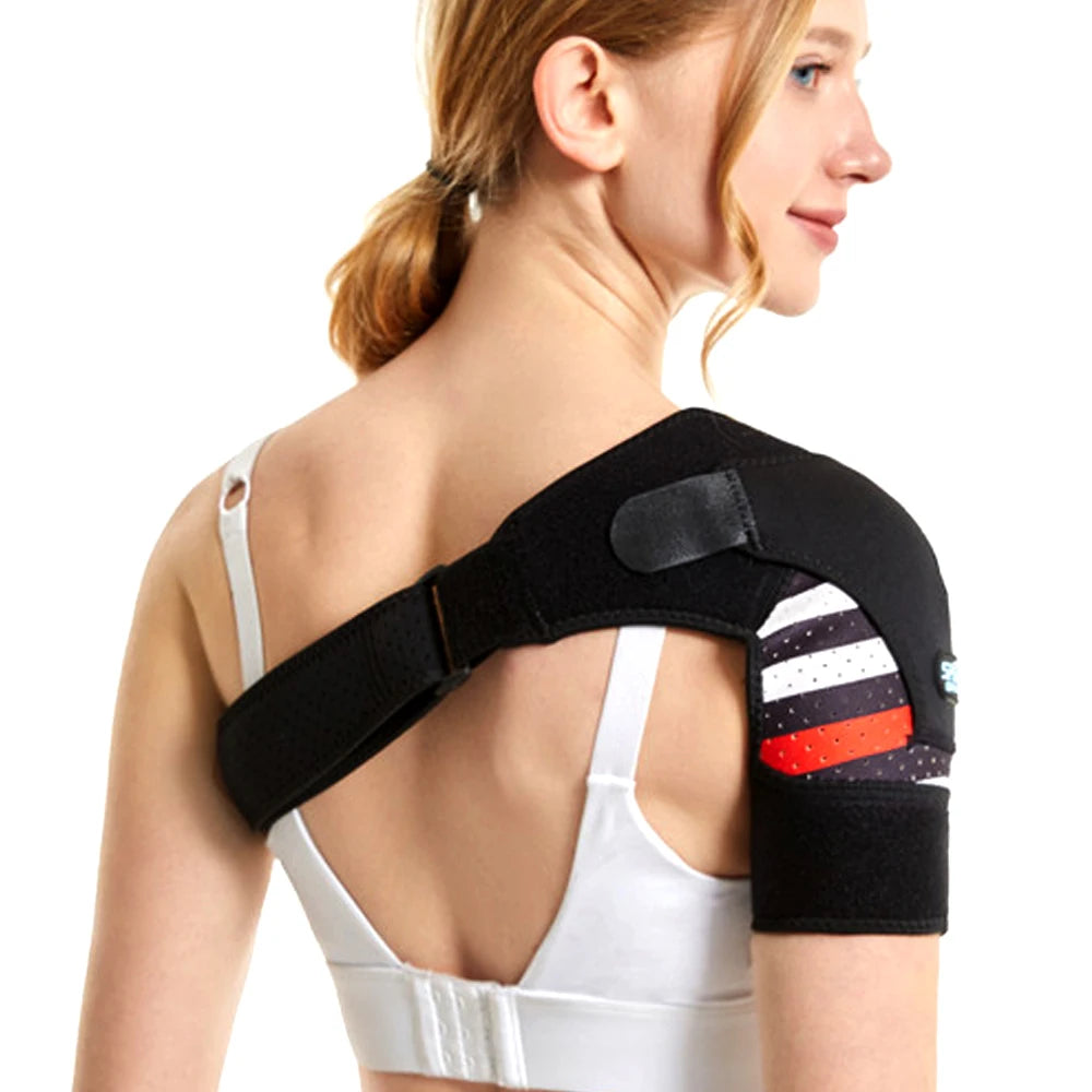 Shoulder Brace for Torn Rotator Cuff, Shoulder Pain Relief, Support & Compression.