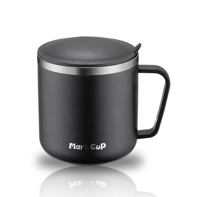 400ml 304 Stainless Steel Coffee Mugs Portable Cups. - Gym&Gadgets