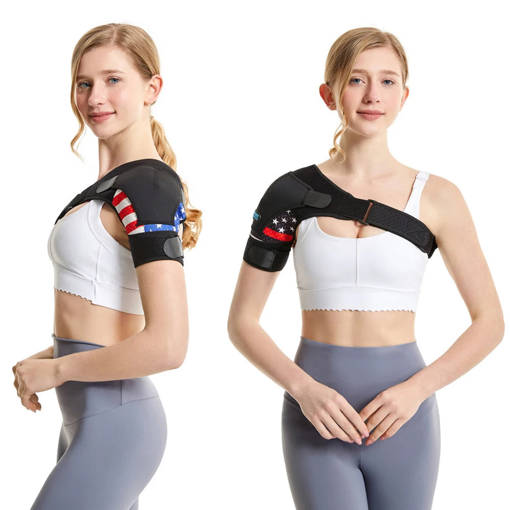 Shoulder Brace for Torn Rotator Cuff, Shoulder Pain Relief, Support & Compression.