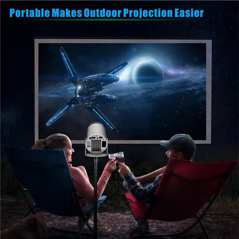 DITONG Hy300 PRO Projector 4K Android 1080P 1280*720P Full HD Home Theater.