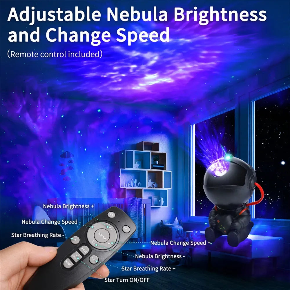 Galaxy Projector Led Night Light Star Projector Astronaut.