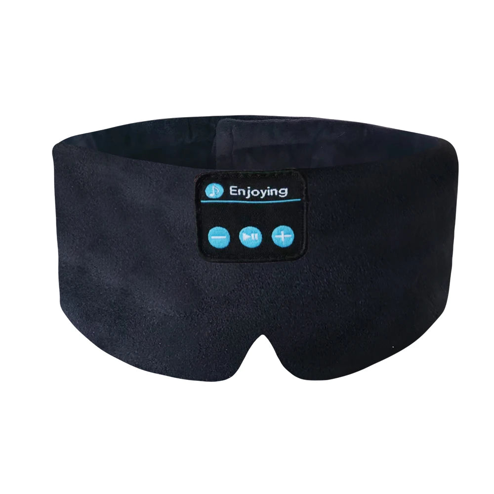 Sleeping Headphones Bluetooth Eye Mask for Women Men, Wireless Music Blackout Masks.