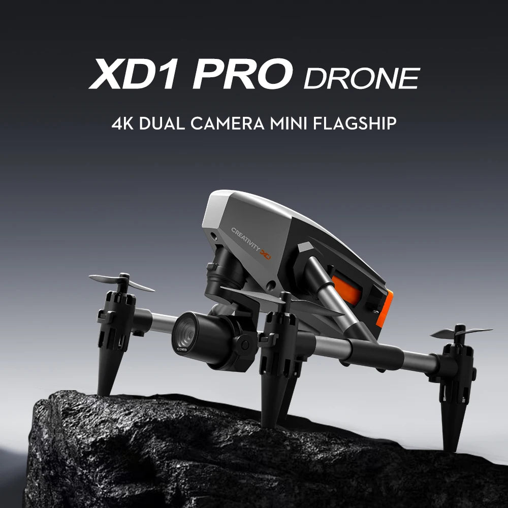 XD1 Drone Professional 8K Dual Camera 5G GPS WIFI Height Maintaining Four Sides Obstacle Avoidance RC Mini helicopter Boys Toys - Gym&Gadgets