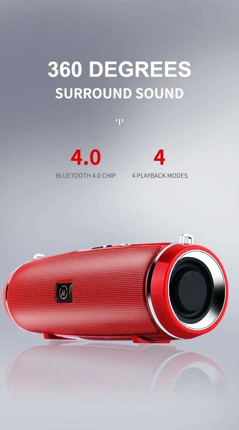 200W High-power Bluetooth Speakers Portable Outdoor subwoofer 6D Surround sound system support TWS/FM/voice call caixa de som - Gym&Gadgets