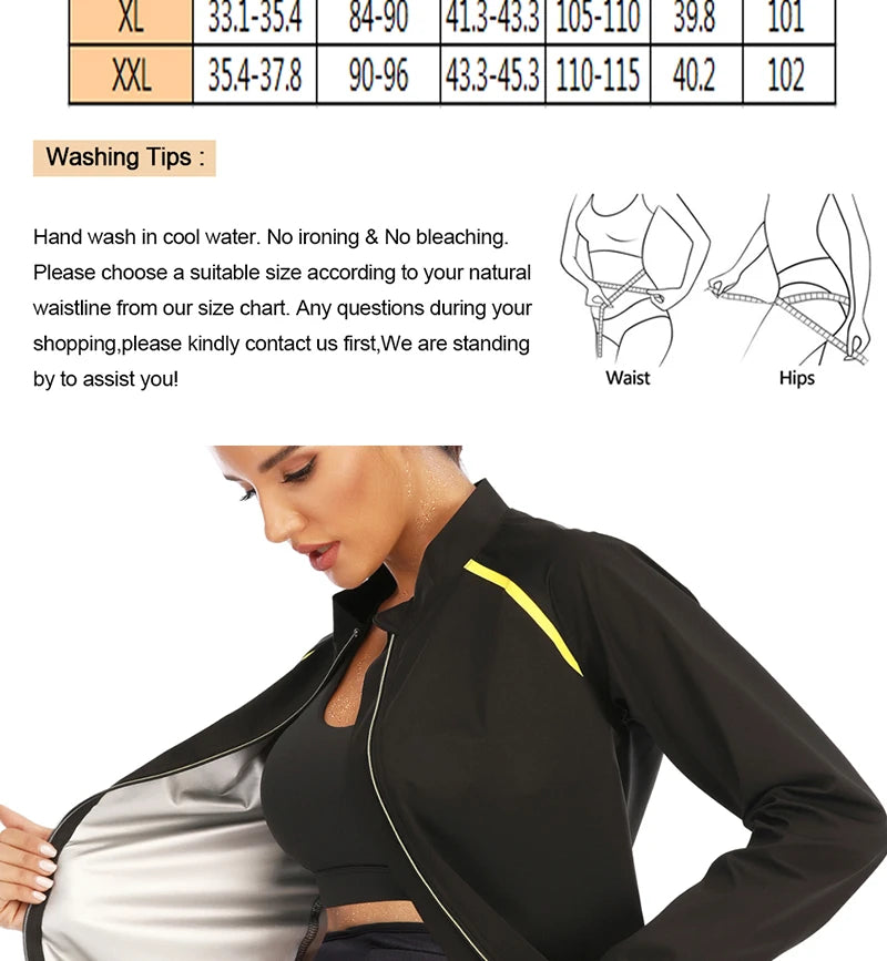 SEXYWG Women Sauna Suit for Weight Loss Sweat.