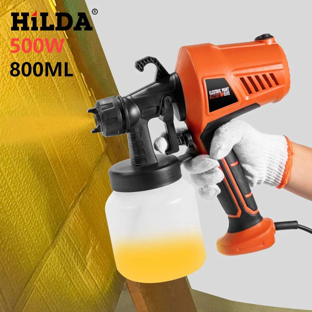 Electric Spray Gun 500W 110/220V High Power Paint Sprayer Home.