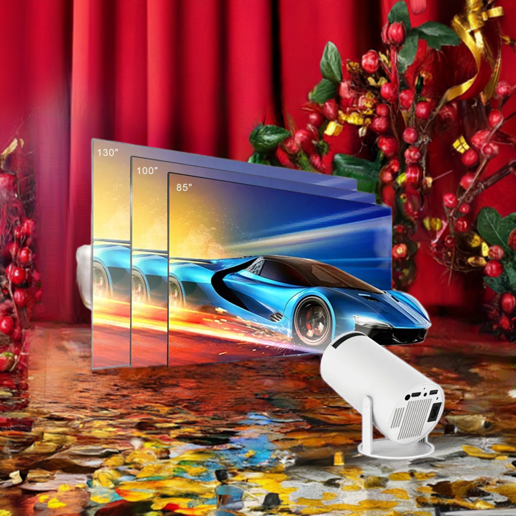 DITONG Hy300 PRO Projector 4K Android 1080P 1280*720P Full HD Home Theater.