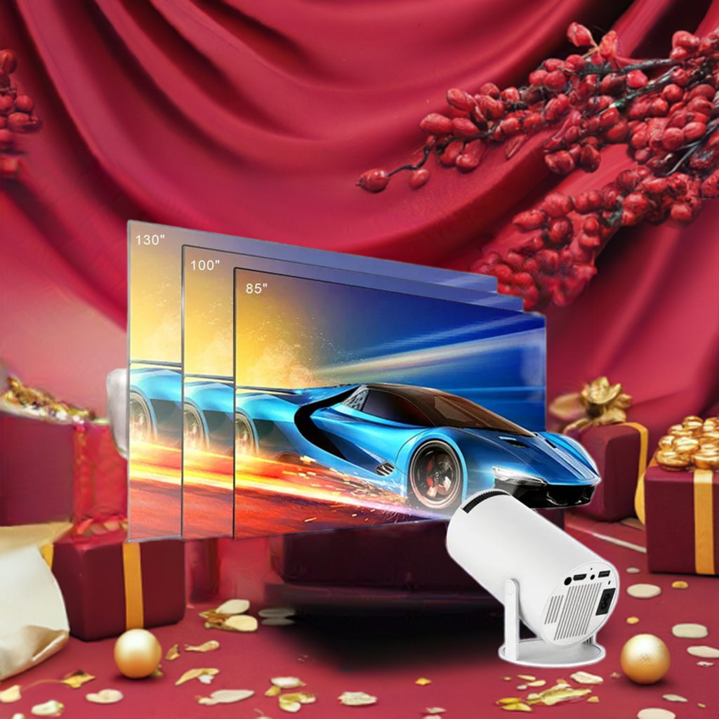 DITONG Hy300 PRO Projector 4K Android 1080P 1280*720P Full HD Home Theater.